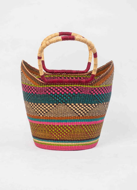 Bolga Basket – Handwoven Market Tote from Ghana