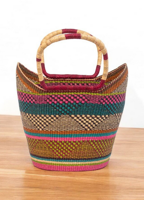 Bolga Basket – Handwoven Market Tote from Ghana